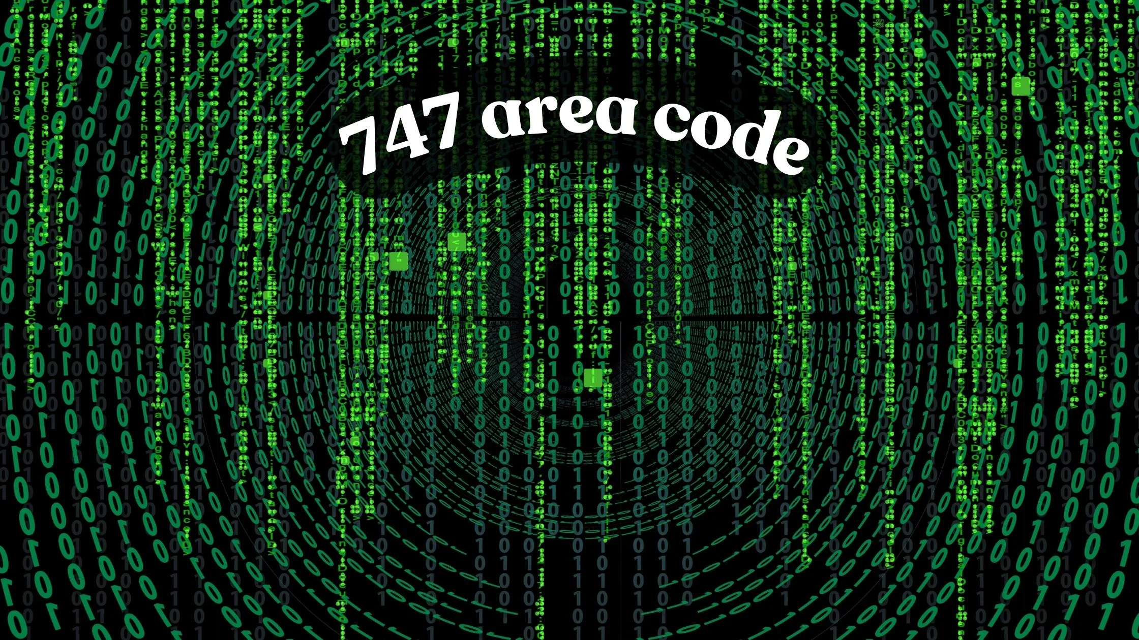 747 area code