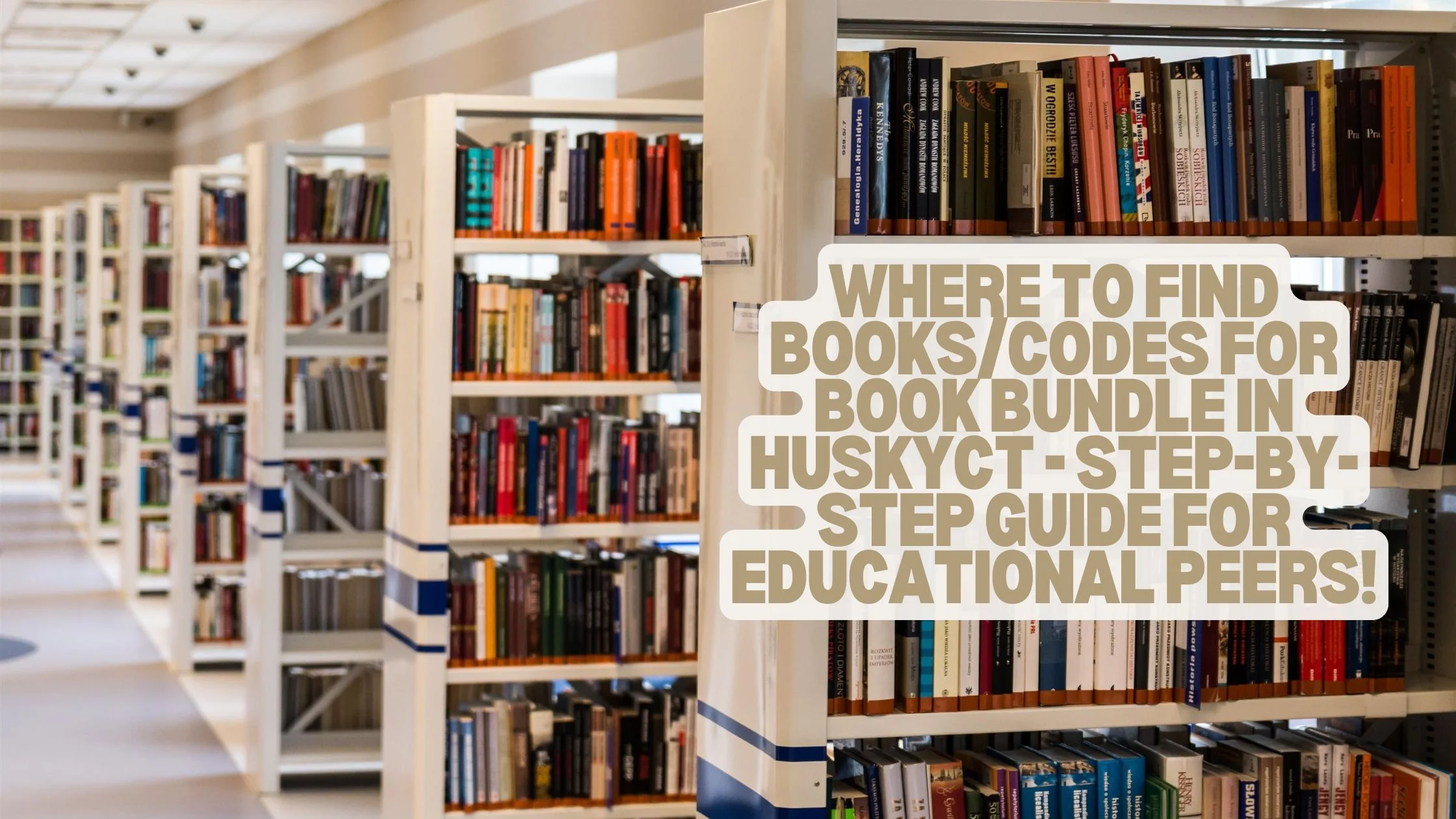 Where To Find Books/Codes For Book Bundle In HuskyCT – Step-by-step Guide For Educational Peers!